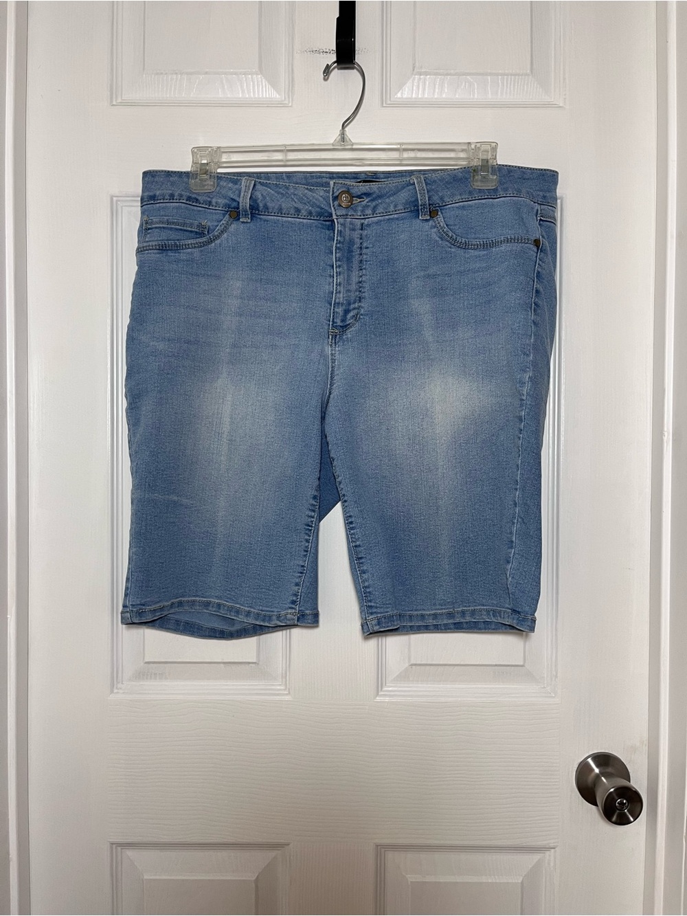 d. jeans Light Blue Denim Bermuda Shorts